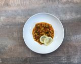 Une image de l'étape 7 de Plat de pois chiches à la sauce poivrons.