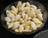 A picture of step 2 of Badam Halwa.