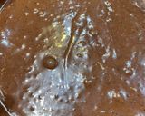 A picture of step 6 of Moist and spongy Orange chocolate cake (using vegetable oil - no butter).