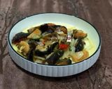 Gambar langkah 4 resipi Telur Century Goreng Halia.