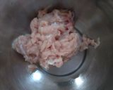 A picture of step 1 of Chicken vada.