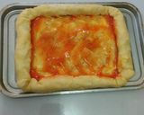 Foto langkah ke 7 dari resep Pizza garing diluar lembut didalam 😁😍😘.