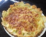 Foto del paso 6 de la receta: Tarta de puerros con base de papa