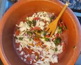 Foto del paso 3 de la receta: Bacalao con garbanzos y papa