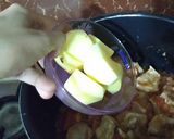 A picture of step 5 of Dajjad khubus pilaf without oven.