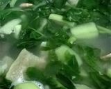 Hình bước làm 3 của món Canh mồng tơi, mướp, tôm khô