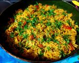 A picture of step 7 of Mumbai Street-Style Tawa Pulao.