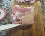 Foto del paso 1 de la receta: Muslo de pollo relleno
