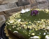 صورة لخطوة 3 من وصفة تشيز كيك الفستق بطريقتي
