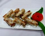 Hình bước làm 2 của món Chiên Chả giò bằng nồi chiên không dầu