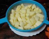 Foto del paso 4 de la receta: Crema de zanahorias y calabaza con tortellinis salteados