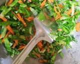 A picture of step 3 of Breakfast veg chowmin # Special.