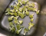 Une image de l'étape 2 de Flan de chou romanesco au porc et parmesan.