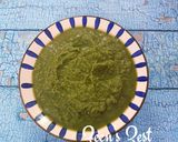 A picture of step 3 of Peanuts and Coriander Green Chutney.