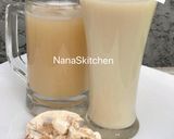 A picture of step 4 of Baobab drink.