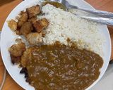รูปขั้นตอนการทำที่ 6 ของ ข้าวแกงกะหรี่ไก่ทอด อย่างง่าย