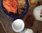 Foto del paso 6 de la receta: Bizcochuelo de zanahoria, manzana y naranja