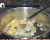 Foto del paso 4 de la receta: Crema de guisantes