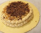 Une image de l'étape 7 de Galette crème noisette praliné chocolat.