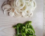 A picture of step 2 of Fried liver.