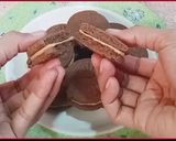 Foto langkah ke 8 dari resep Chocolate Peanut Sandwich Cookies 😋.