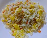 Foto langkah ke 4 dari resep Nasi goreng Singapore (nasi goreng putih).