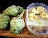 Foto del paso 4 de la receta: Guiso de alcachofas con costillas de cerdo