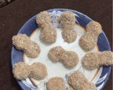 A picture of step 4 of Chicken nuggets.