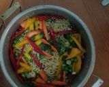 A picture of step 2 of Noodles special.