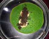Foto langkah ke 8 dari resep Martabak Lenggang Pandan Teflon.