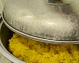 Foto langkah ke 5 dari resep Lemper Kuning Ayam Pedas Manis.