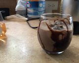 A picture of step 7 of Cookie frappuchino.