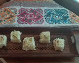 A picture of step 5 of Instant coconut burfi.