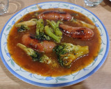 Foto del paso 8 de la receta: Chorizos al dulce de miel con brócoli
