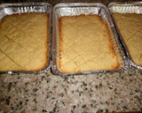 A picture of step 6 of Basbousa.
