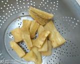 A picture of step 1 of Fried casava#5orlessingredientschallenge#4wkschallenge.