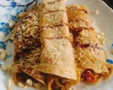 A picture of step 3 of Wheat pitha roll.