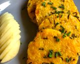 A picture of step 1 of Baked Potatoes with Parmesan Cheese.