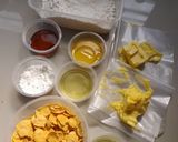 Gambar langkah 1 resipi Biskut Conflakes Madu.