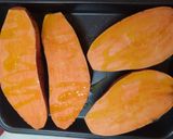 Csirkemellel töltött édesburgonya recept fázis 1 fotója