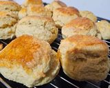 A picture of step 7 of My Greek Yoghurt Scones.