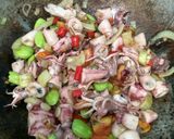 Foto langkah ke 4 dari resep Cumi pete.