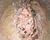A picture of step 4 of Chicken Roll.