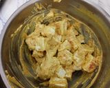 A picture of step 1 of Paneer tacos.