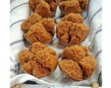 Foto langkah ke 10 dari resep Bolu Kukus Gula Palem Tape Ketan Hitam.