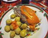 Foto del paso 2 de la receta: Sama al horno con papas arrugás y mojo de pimiento