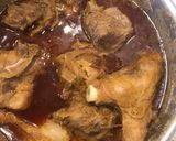 A picture of step 4 of Bhuna gosht /Bhuna mutton.