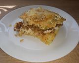 Rakott zöldbab szaftosan, sajtosan recept fázis 6 fotója
