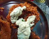 A picture of step 7 of Mini Ghewar.