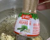 Gambar langkah 2 resipi Sup Bebola Ikan sempoi.